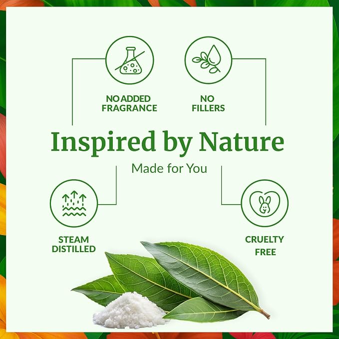 SVA Camphor Essential Oil 4 Fl Oz – for Diffuser, Skin & Hair Care – Ideal for Massage & DIY Blends – with Dropper
