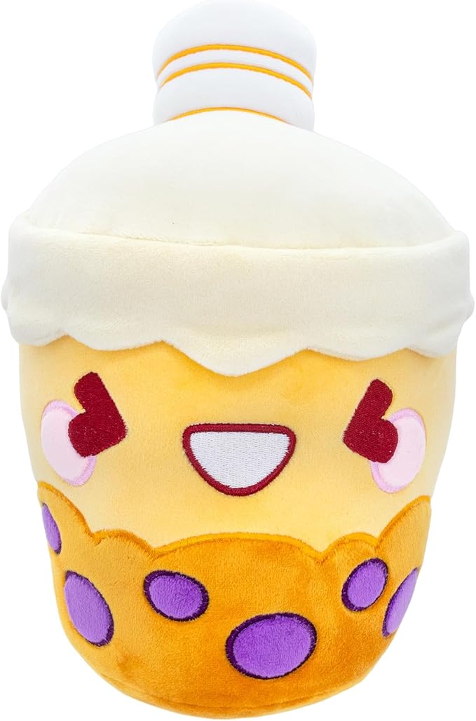 MochiOshis Boba Tea 10-Inch Character Plush Toy Mizuki Tapioshi | Plushie, Huggable Soft Stuffed Animal For Cuddling | Plush Figure Toy for Bubble Tea Lover | Officially Licensed MochiOshis Boba Plush