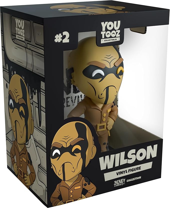 Youtooz Wilson 4.3" Vinyl Figure, Official Licensed Wilson Collectible from Bendy and The Dark Revival Videogame, by Youtooz Bendy and The Dark Revival Collection