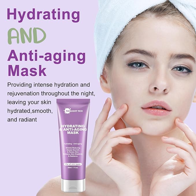 Skin Care Set, 5PCS Hydrate Moisturize Skin Care for Teens Women,Gentle Skincare Gift Set with Facial Mask,Cleanser,Toner,Serum,Face Cream Travel-friendly Face Care Stocking Stuffers Women Teens