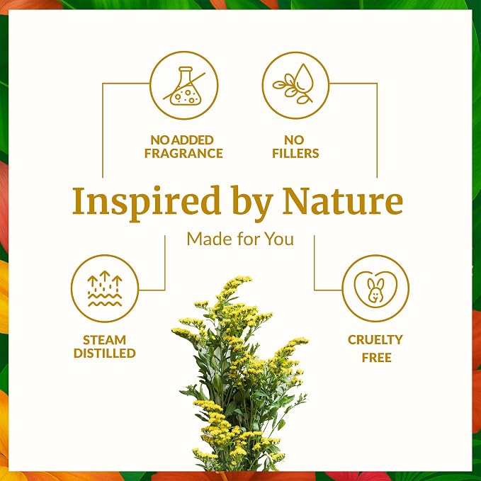SVA Rue Essential Oil 1/3 Fl Oz – for Diffuser, Skin & Hair Care – Ideal for Massage & DIY Blends - with Dropper