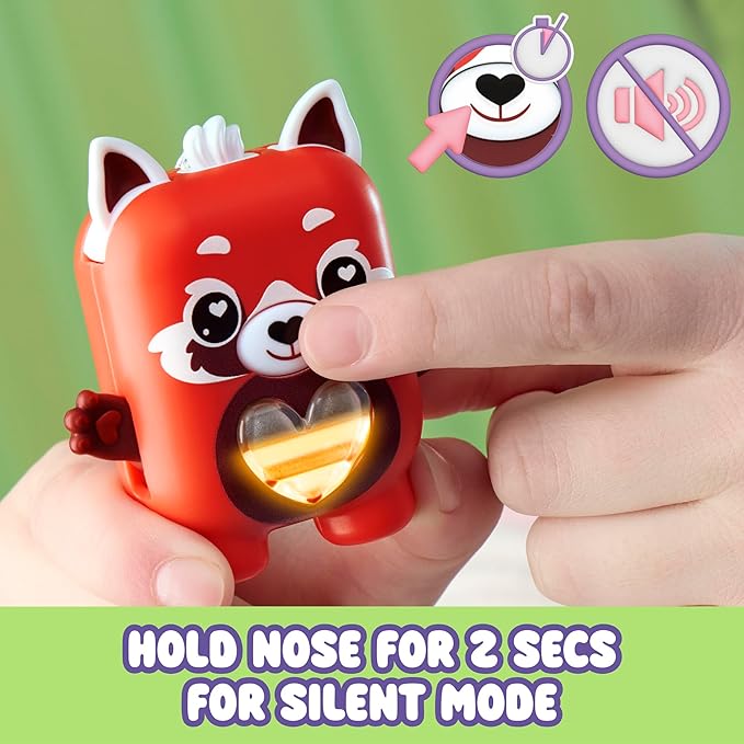 Pamanda The Red Panda, Electronic Pet Panda Toy, 70+ Responses, Interactive Fidget Toys for Girls & Boys Ages 5+