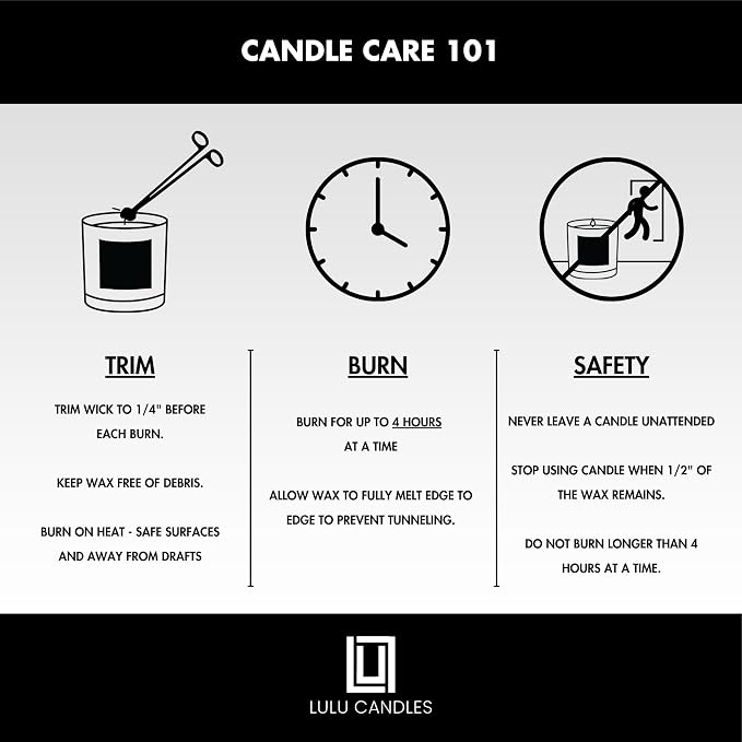 Lulu Candles | Tobacco, Spice & Vanilla | Luxury Scented Soy Jar Candle | Hand Poured in The USA | Highly Scented & Long Lasting (9 Oz. 2 Pack)