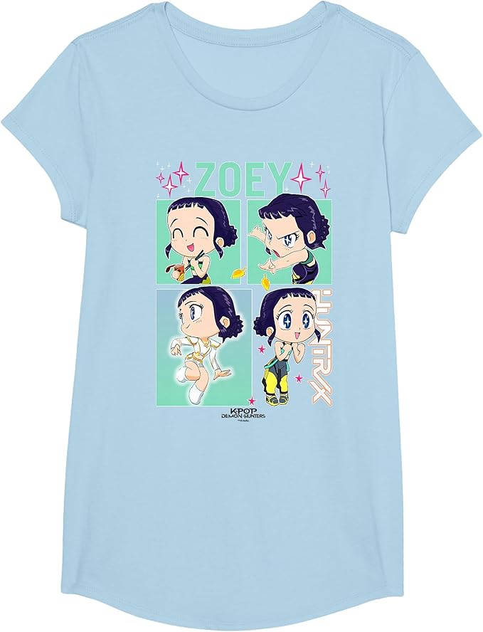 Kpop Demon Hunters Zoey Officially Licensed T-Shirt