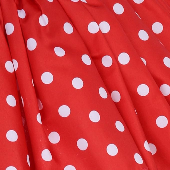 IBTOM CASTLE Toddler Girl Polka Dots Party Fancy Costume Tutu Dress up Dance Leotard Gymnastic Cosplay Cartoon Ear Headband