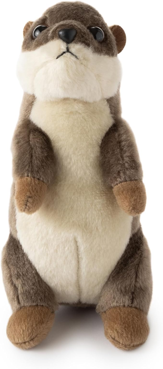 The Petting Zoo River Otter Stuffed Animal Plushie, Gifts for Kids, Wild Onez Babiez Wildlife Animals, River Otter Plush Toy 6 Inches