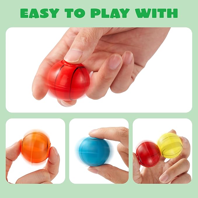 JOYIN 36 Pack Basketball Fidget Spinners for Kids, Basketball Party Favors, Fidget Toys Bulk, Stress Balls, Goodie Bag Stuffers for Birthday Party, Treasure Box for Classroom