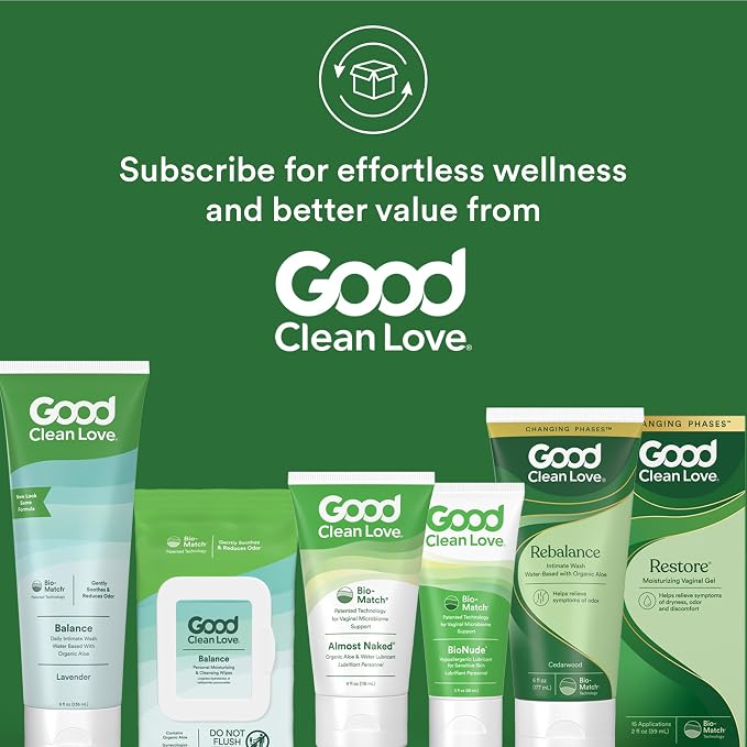Good Clean Love Vaginal Pain & Itch Relief Gel, Lidocaine 4%, 1 Oz | Fast-Acting Feminine Care & Relief From Pain, Itch, & Irritation, Promotes Vaginal Health, Postpartum Or Post-Surgery Support