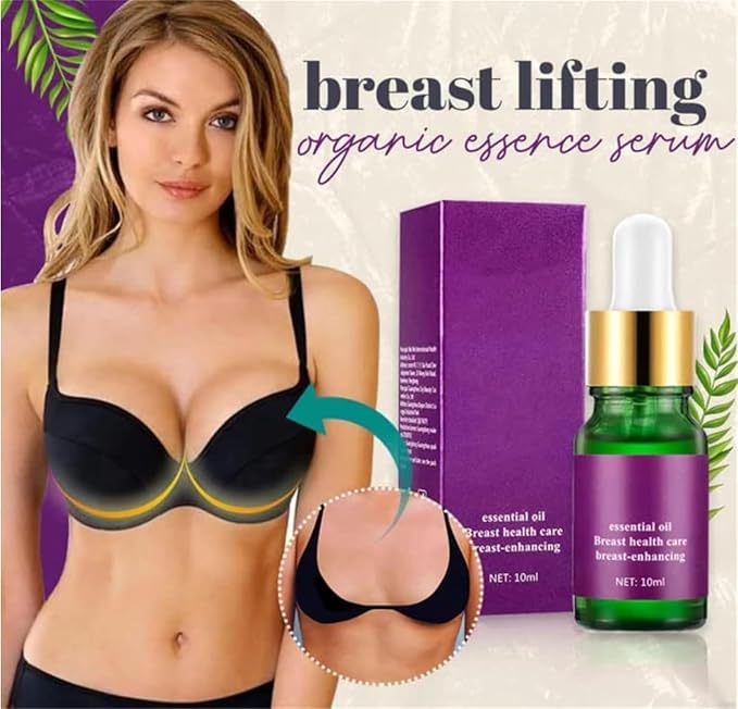 Generic Bust Firming Natural Essence Oil, Natural Breast Enhancement Oil, Breast Enhancement Cream Fast Growth, Natural Curves Breast Enhancement, Plumping Enlargement Nourishing Massage Oil (1Pcs)