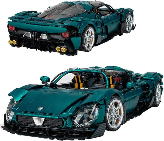 Raceforge Sports Car Building Set,1:8 Scale Model Sports Technic,Adult Collectible Cars Sets to Build，Scale Gift for Adults,Home or Office Décor Sets for Boys 8-14(4208pcs)