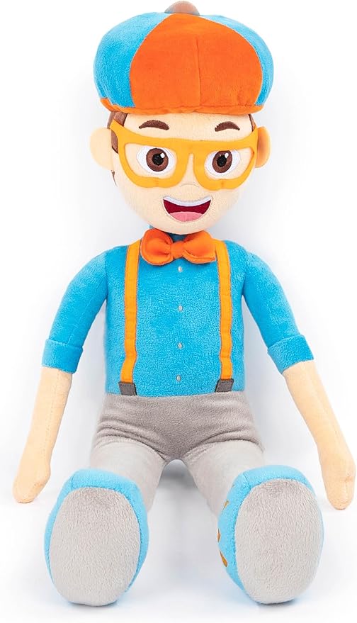 Jay Franco Blippi Plush Pillow Buddy - Super Soft Kids Character Pillow - Polyester Microfiber, 24 Inches