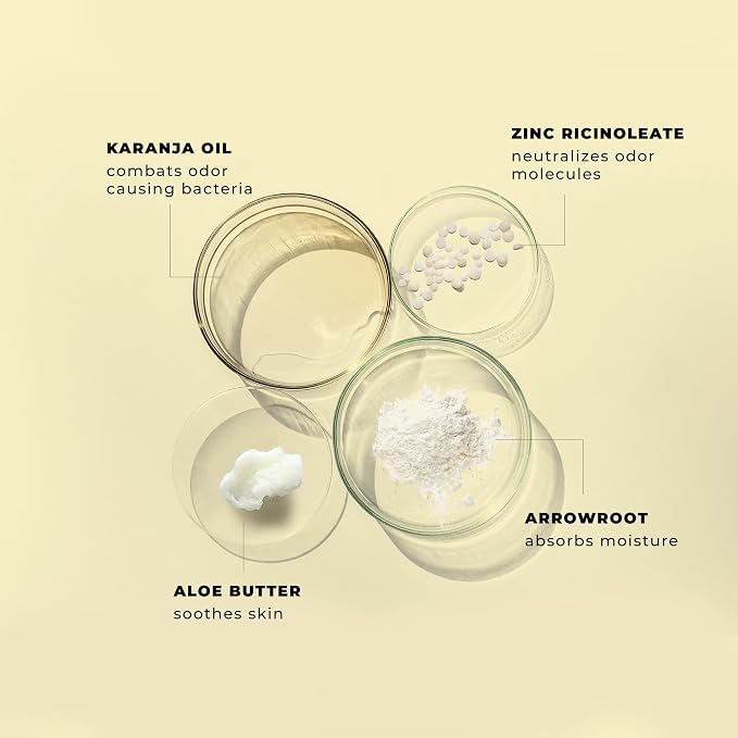 Sulina Shop Natural Deodorant, Aluminum Free, Lemon Zest | Fresh lemon zest scent, Sensitive skin-friendly, Baking soda-free, Plant-based odor protection.