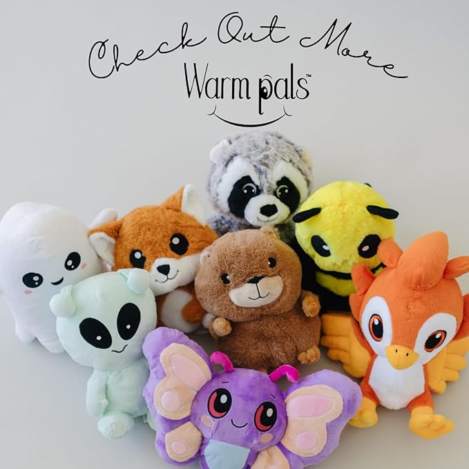 Warm Pals - Heatable Coolable Bedtime Comfort Plushie - Dolly Dolphin - 1.5lbs - Cozy Microwavable Lavender Scented Plush Toys - Heated Stuffed Animal