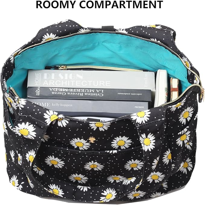 ESVAN Yoga Tote Bag Mat bag Women Shoulder Bags Carryall Tote for Travel Office Workout Gym Nurse Beach