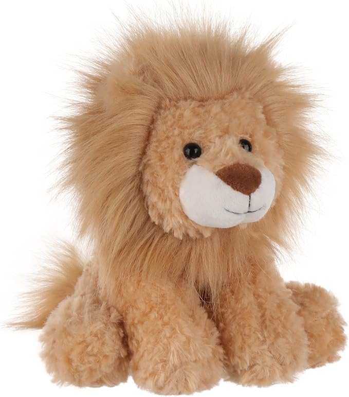 Apricot Lamb Toys Plush Yellow Plush Lion Stuffed Animal Soft Cuddly Perfect for Child （Medium ，12 Inches
