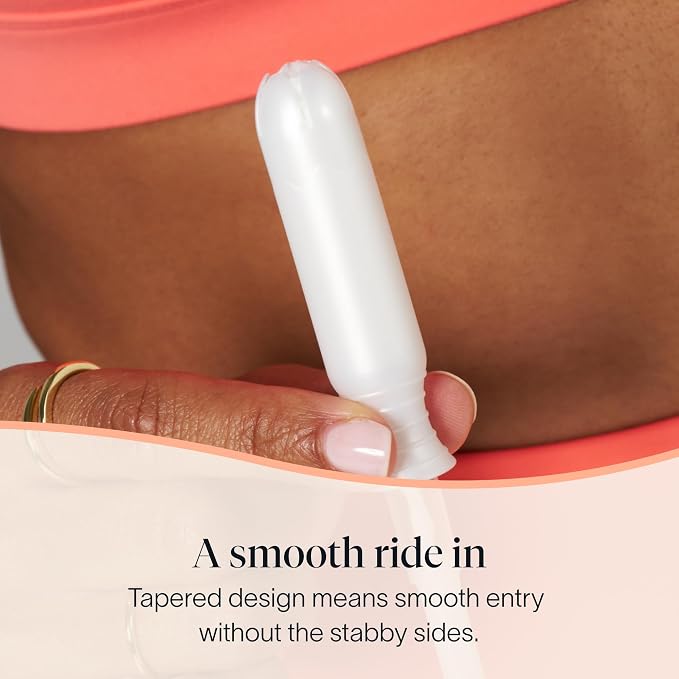 Cora Organic Cotton Tampons Multipack (36 Super, 36 Super Plus Tampons)