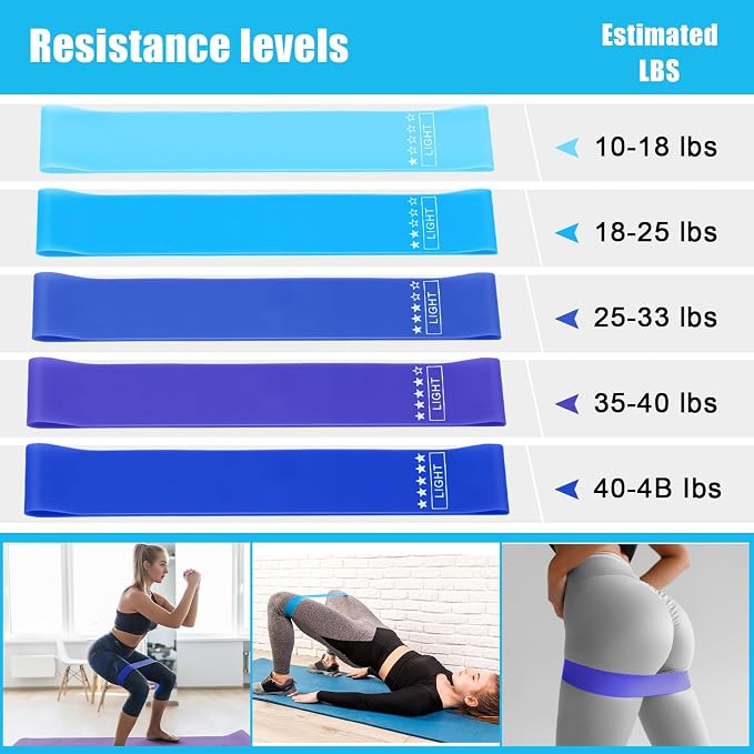 Silipull 10 Pcs Pilates Ring Blocks Set for Women Home Yoga Equipment Accessories Pilates Ring Circle and Ball Workouts Gift Include Ball Yoga Circle Resistance Bands Block Straps Gym Bag
