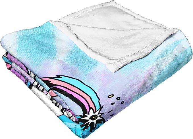 NORTHWEST Lilo and Stitch Silk Touch Throw Blanket, 50" x 60", Hippie Stitch