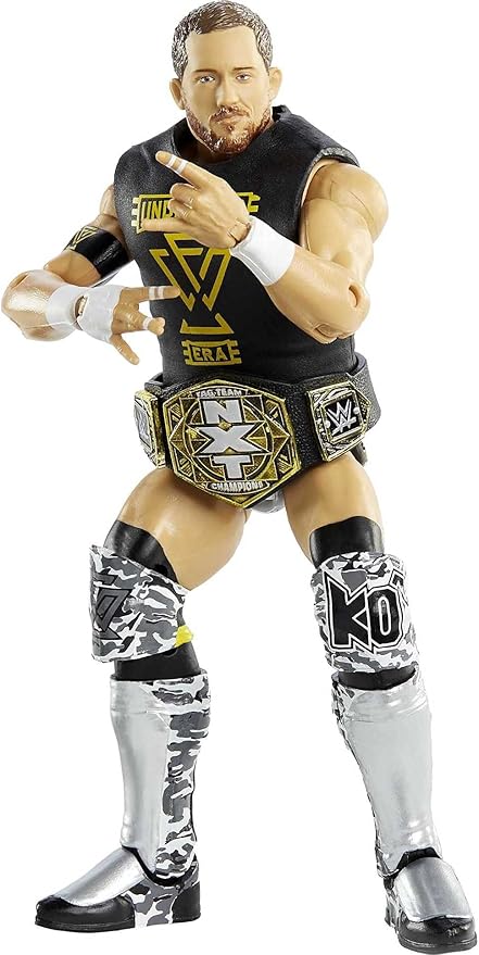 WWE MATTEL Kyle O' Reilly Elite Series #80 Deluxe Action Figure with Realistic Facial Detailing, Iconic Ring Gear & Accessories