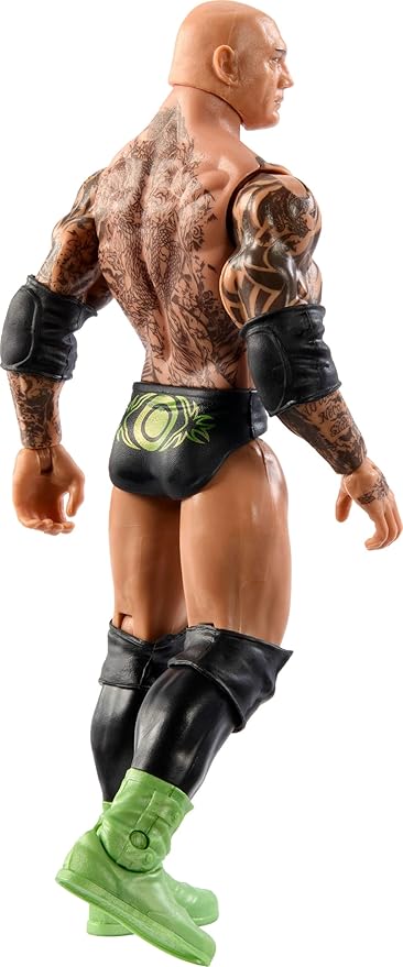 Mattel WWE Batista Action Figure, Main Event Series #152 6-inch Collectible with 10 Articulation Points & Life-Like Look