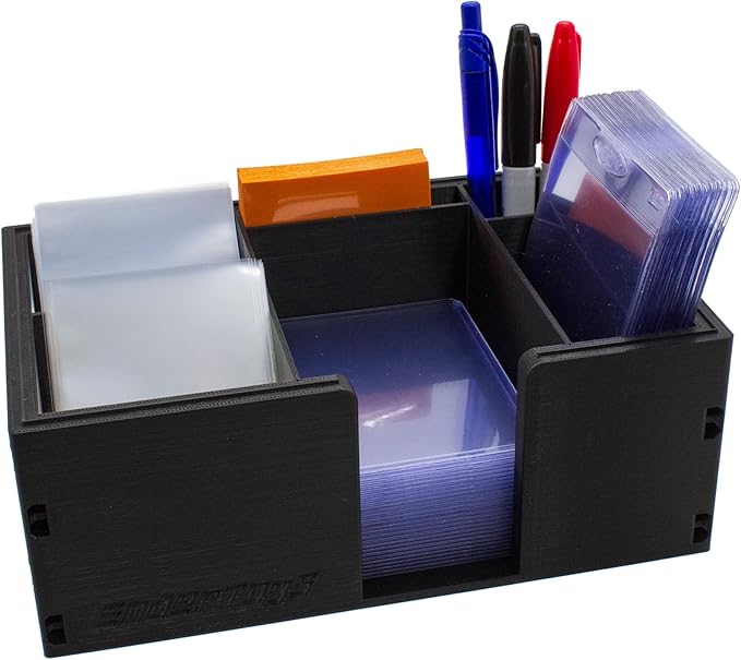 EnderToys Shipping Station (TCG Rip Caddy) - Toploader Dispenser - Penny Sleeve Holder