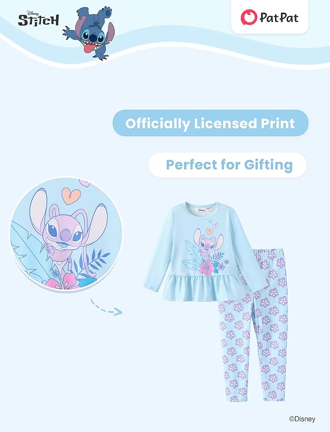 Disney Minnie Mouse Frozen Princess Marvel Toddler Girls Clothes Long Sleeve Sweatshirt + Leggings 2pcs Outfits Set 2-6Y