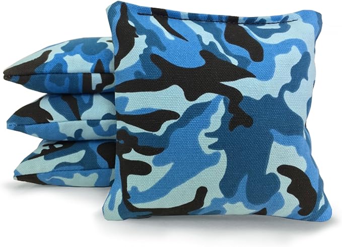 Tailgating Pros Regulation Cornhole Bags - Set of 8 - Corn Filled & Handmade 25+ Color Options