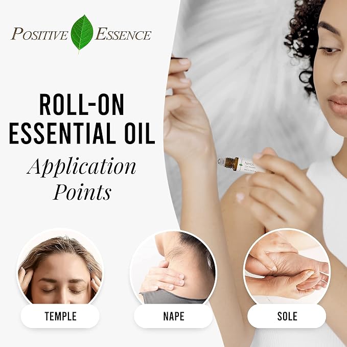 Neroli Essential Oil Roll-On – Natural Aromatherapy Perfume Oil, Pre-Diluted with Jojoba for Skin, Travel Size 15mL Roller with Leak-Proof Metal Ball – Derived from Bitter Orange Blossom (15 mL)
