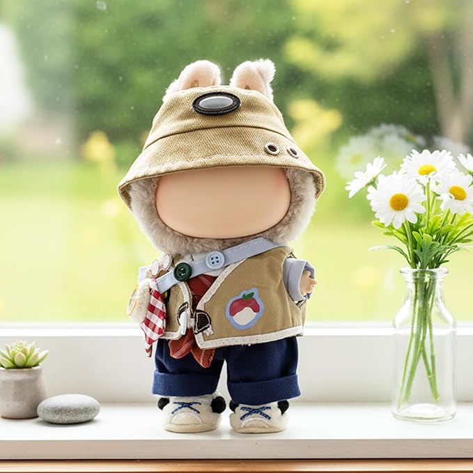 Clothes Fit for 17CM Doll, Fashion Doll Clothes Outfit Set Cute Theme Designer Toys Dress Accessories for Collector Fans Display (Exploration)