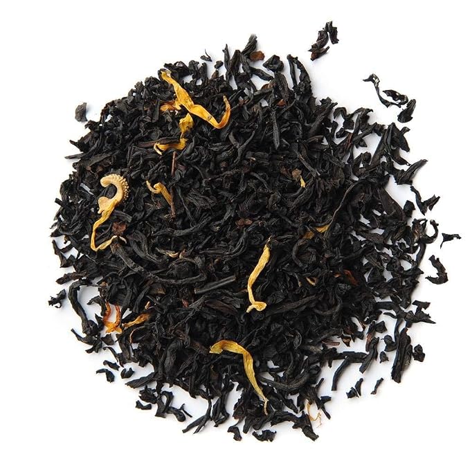 Organic Positively Tea Company, Pumpkin Spice Black Tea, Loose Leaf, 16 Ounce