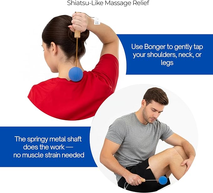Bongers Handheld Deep Tissue & Trigger Point Massage Tool