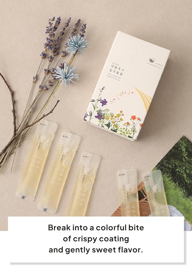 Korean Food Nongbu Plus Acacia Honey Sticks, Single-Serve 10g x 10 Pack | Pure Korean acacia honey in convenient single-serve sticks with mild floral sweetness for snacks, tea, or travel.