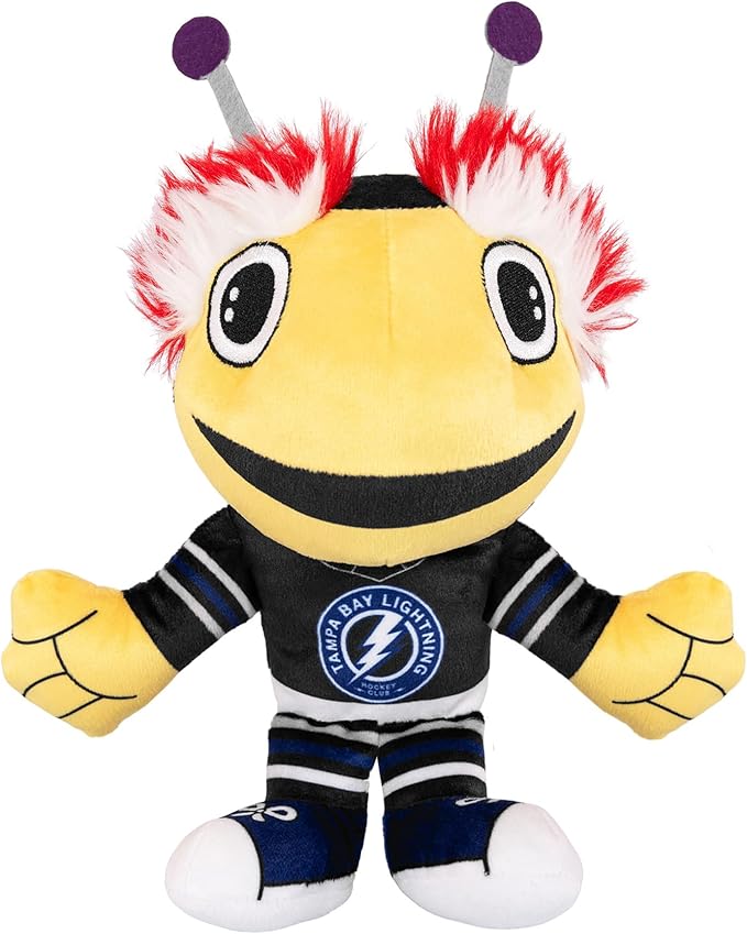 Bleacher Creatures Tampa Bay Lightning Thunderbug 8" Kuricha Mascot Sitting Plush 2025 - Soft Chibi Inspired Mascot