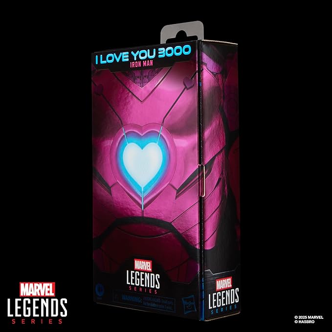 Marvel Legends Series I Love You 3000 Iron Man, 6-Inch Collectible Action Figure Gift