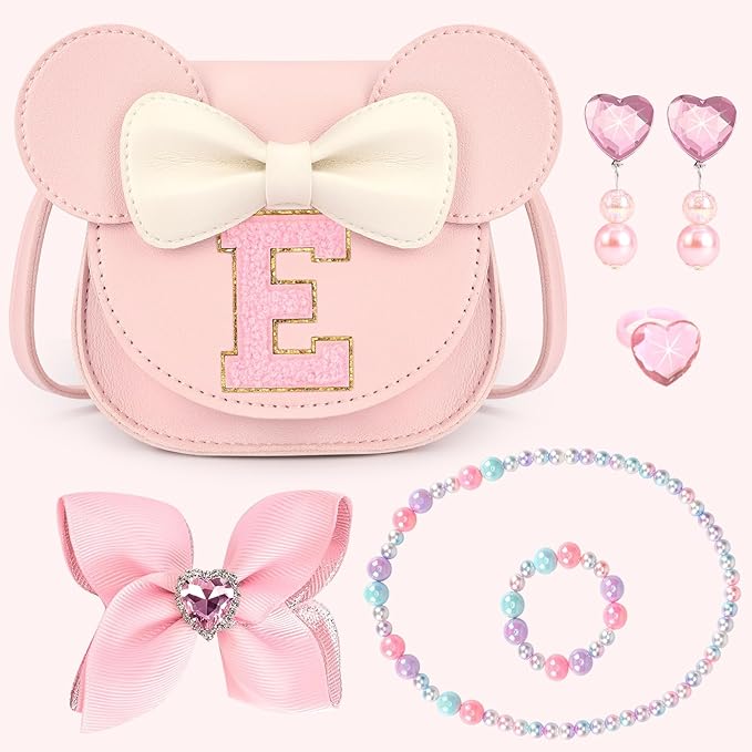mibasies Toddler Purse Gifts for Girls: 3 Year Old Girl Gifts, Mouse Toys Purse Set