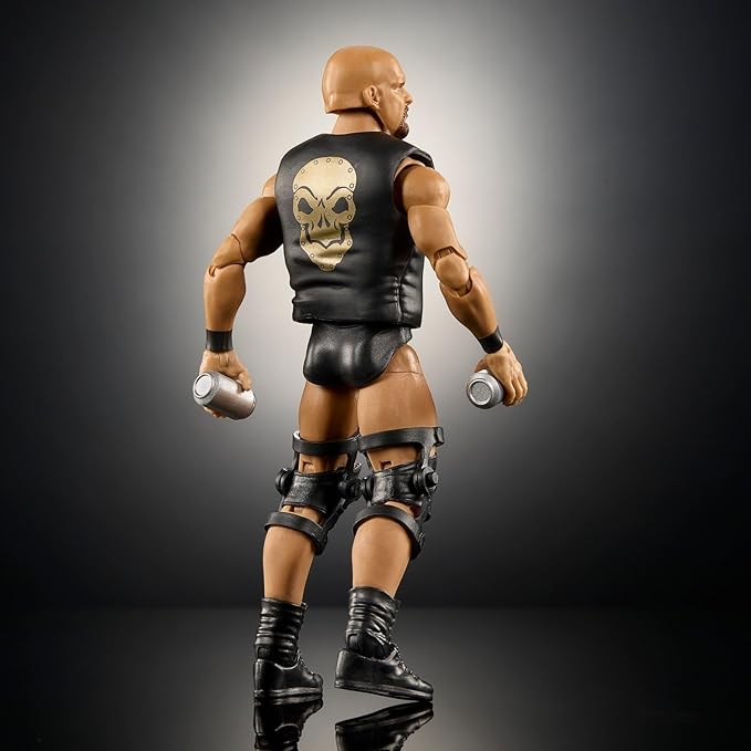 WWE Stone Cold Steve Austin Elite Greatest Hits 8 Toy Wrestling Action Figure