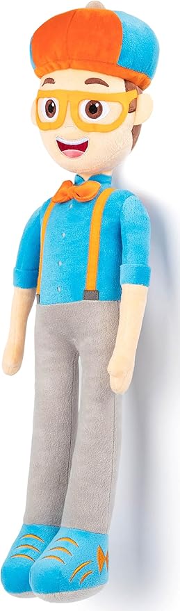 Jay Franco Blippi Plush Pillow Buddy - Super Soft Kids Character Pillow - Polyester Microfiber, 24 Inches