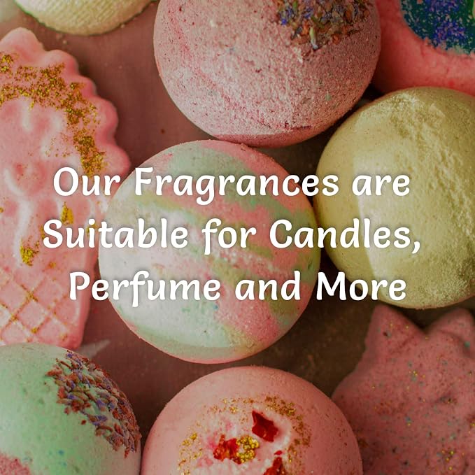 Floral Fragrance Oil Gift Set, Top 10 Scented Essential Oils for Diffusers for Home- Jasmine, Sakura, Rose Oil & More Diffuser Oil Scents, Long Lasting Scented Oils for Soap Candle Making, 10ml x 10