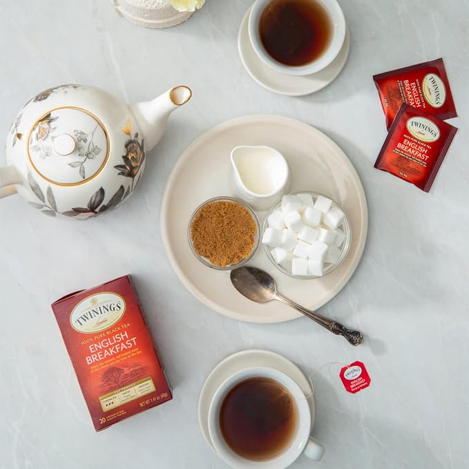 Twinings Herbal & Decaf Tea Variety Pack - Decaf Tea Sampler - Individually Wrapped Herbal Tea Bags, Green Decaf, Lady Grey Decaf, Earl Grey Decaf, Pure Peppermint, Camomile, Rooibos Red, Honeybush Mandarin Orange, Plus 13 More Flavors (Decaf, 1 Count ...