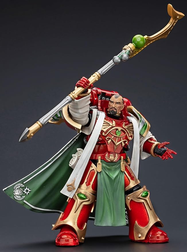 JOYTOY Warhammer 40K 1/18 Action Figures, Thousand Sons Magistus Amon Castor for Collectors & Decor, Ideal Gift for Birthdays, Character Figure -JT5826