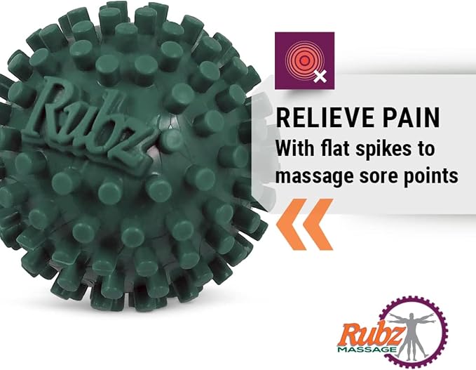 Due North Foot Rubz Combo Pack, Original Foot Rubz & Foot Massage Roller, 0.6 lb., multi colored, 2 piece set, (DNFCP3
