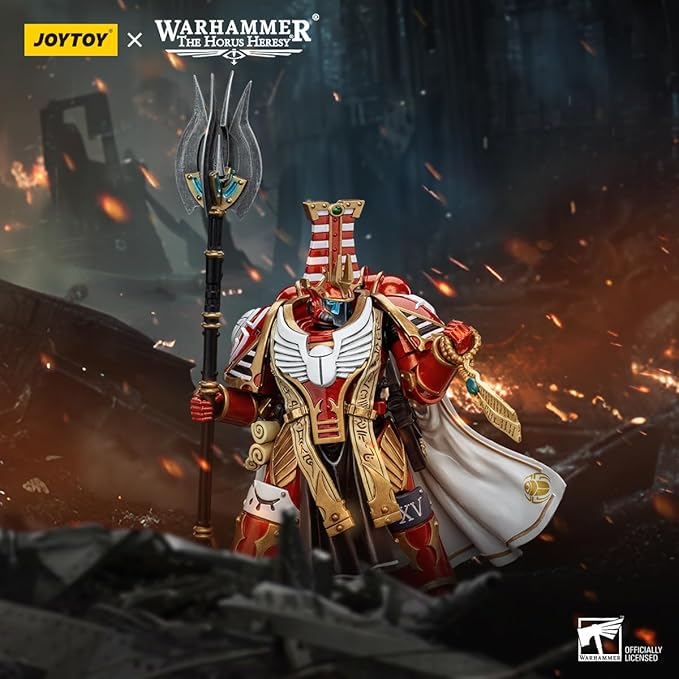 JOYTOY Warhammer 40K 1/18 Action Figures, Thousand Sons Legion Librarian Consul Perfect for Collectors & Decor, Ideal Gift for Birthdays, Christmas, Character Figure - JT6083