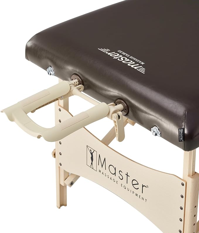 Master Massage Balboa LX Portable Massage Table Package, Chocolate Luster, 30 Inch