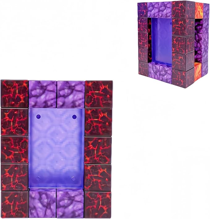 Magnetic Building Blocks - Build a Magnetic World Set DIY Creative Combo Suitable for 3 4 5 6 Years Old Boys and Girls Pre-School STEM Teaching(32pcs)