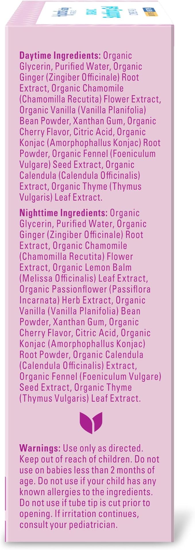 Hyland’s Oral Soothing Gel Combo Pack - .53 oz, 2-Count, Organic Cherry Flavor - Soothing Daytime and Nighttime Support for Teething & Oral Discomfort