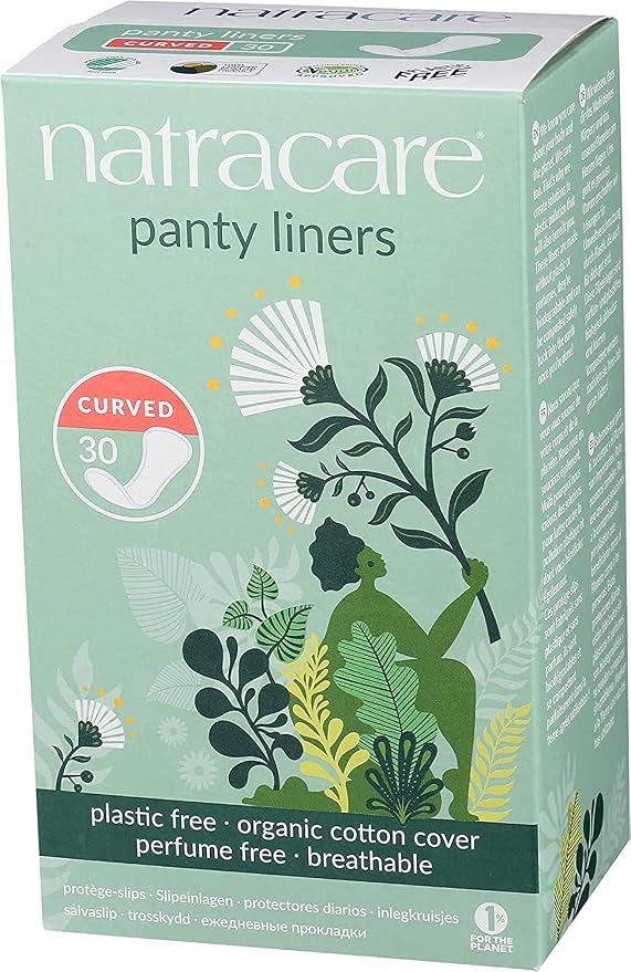 Natracare Curved Liners 5 Pack (150 Liners Total)