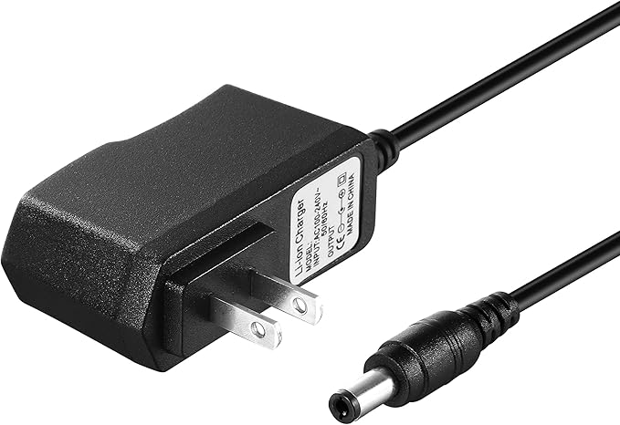 Battery Charger for Ride on Toys Kids Electric Toys Car Charger Compatible for Aosom,sopbost,Bumper Buddy,BROAGE,Huffy, Fitnessclub,Uenjoy,Rock Wheels,Value Box,DAKOTT,OTTARO Power Adapter (6V)
