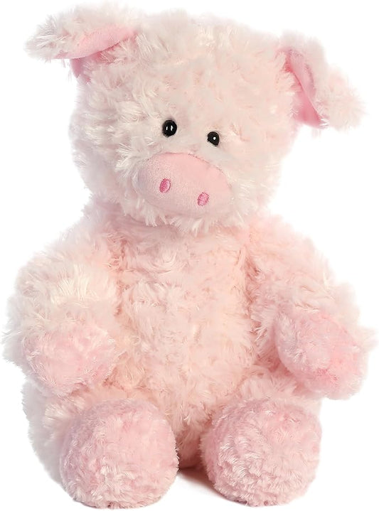 Aurora® Snuggly Tubbie Wubbies™ Pig Stuffed Animal - Comforting Companion - Imaginative Play - Pink 12 Inches