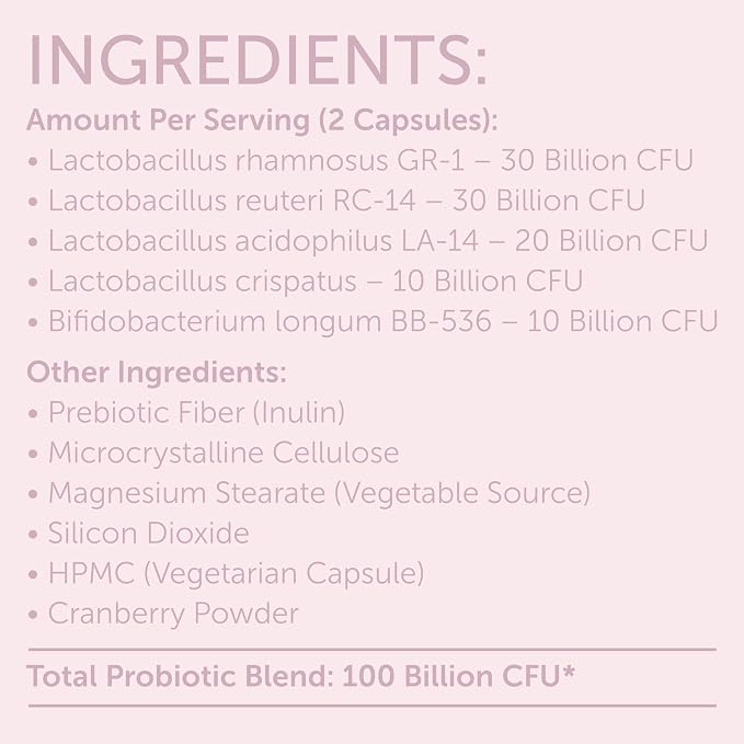 Bacterial Vaginosis Symptoms Relief for Women | Natural Homeopathic Supplement for Odor, Itching, Discharge, BV, and Vaginal Microbiota Imbalance | 60 Capsules for pH Balance and Daily Support