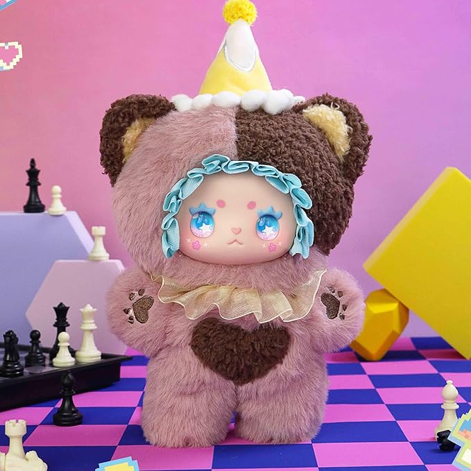 CALEMBOU Plush Blind Box, Kawaii Emma Flavor Twist Series Stuffed Blind Box Doll, Kawaii Mystery Vinyl Plush Toys Collectible for Birthday Gift